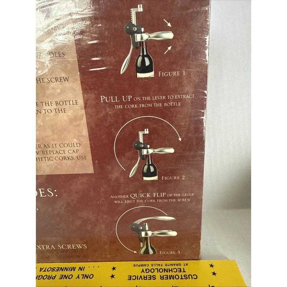 NEW Professional Corkscrew #656747 For Wine Bottles sealed Costco